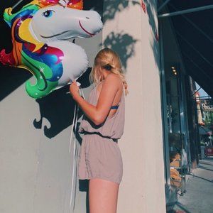 the cutestt brandy melville romper